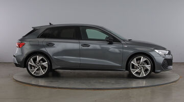 2025 Audi TFSI Black Edition Sportback S Tronic Euro 6 5-door (Grey) - Image: 4