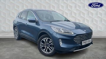 2023 Ford EcoBoost Titanium Edition Euro 6 5-door (Blue) - Image: 1