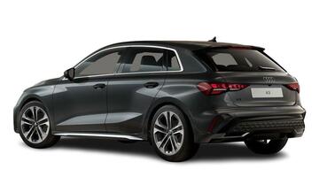 2026 Audi TFSI S line Sportback S Tronic Euro 6 5-door (Grey) - Image: 3