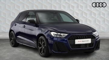 2025 Audi 1.0 TFSI 30 Black Edition Sportback S Tronic Euro 6 5-door (Blue) - Image: 1