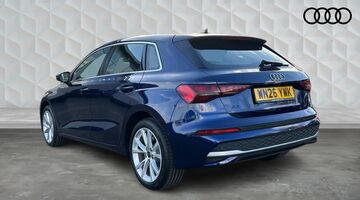 2026 Audi TFSI Sport Sportback S Tronic Euro 6 5-door (Blue) - Image: 3