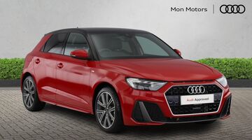 2026 Audi 1.0 TFSI 30 S line Sportback Euro 6 5-door (Red) - Image: 1