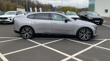 2025 Volvo Single Motor Extended Range 92kWh Ultra Saloon Auto 5-door (Silver) - Image: 16