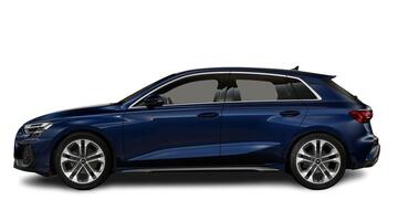 2026 Audi TFSI S line Sportback S Tronic Euro 6 5-door (Blue) - Image: 2
