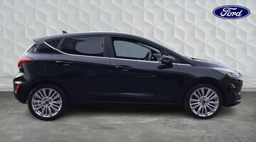 2022 Ford 1.0T EcoBoost MHEV Titanium X DCT Euro 6 5-door (Black) - Image: 4