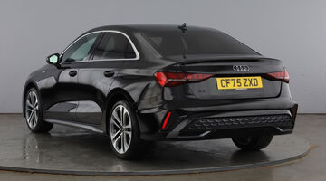 2026 Audi TFSI 30 S line S Tronic Euro 6 4-door (Black) - Image: 3