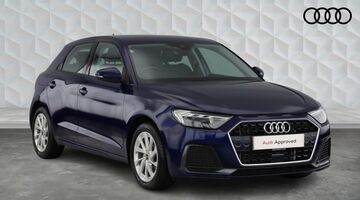 2024 Audi 1.0 TFSI 30 Sport Sportback Euro 6 5-door (Blue) - Image: 1