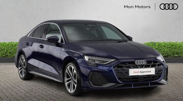 2026 Audi TFSI S line S Tronic Euro 6 4-door (Blue) - Image: 1