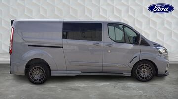 2023 Ford 2.0 320 EcoBlue MS-RT Crew Van Auto LH1 Euro 6 5-door (Grey) - Image: 4