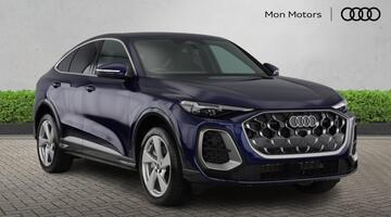 2026 Audi 2.0 e-hybrid5.9kWh S line Sportback S Tronic quattro Euro 6 5-door (Blue) - Image: 1
