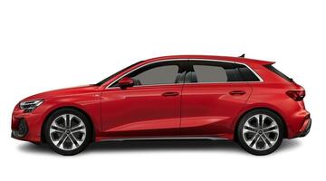 2026 Audi TFSIe S line Sportback S Tronic Euro 6 5-door 17.9kWh (Red) - Image: 2