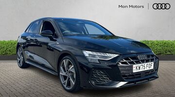 2025 Audi TFSI Black Edition Sportback S Tronic Euro 6 5-door (Black) - Image: 1