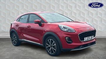 2023 Ford 1.0T EcoBoost MHEV Titanium DCT Euro 6 5-door (Red) - Image: 1
