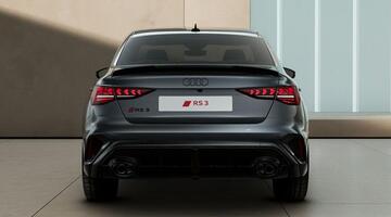 2026 Audi TFSI Carbon Black S Tronic quattro Euro 6 4-door (Grey) - Image: 4