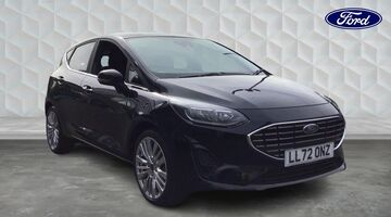 2022 Ford 1.0T EcoBoost MHEV Titanium X DCT Euro 6 5-door (Black) - Image: 1