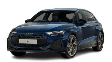 2026 Audi TFSI Black Edition Sportback S Tronic Euro 6 5-door (Blue) - Image: 1
