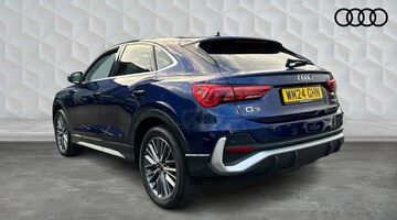 2024 Audi TFSI CoD 35 S line Sportback S Tronic Euro 6 5-door (Blue) - Image: 3