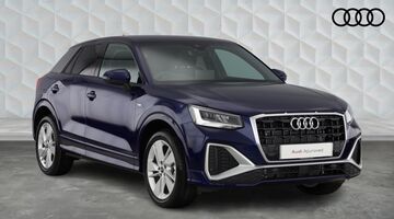 2026 Audi TFSI CoD 35 S line S Tronic Euro 6 5-door (Blue) - Image: 1