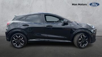 2023 Ford 1.0T EcoBoost MHEV ST-Line X Euro 6 5-door (Black) - Image: 4