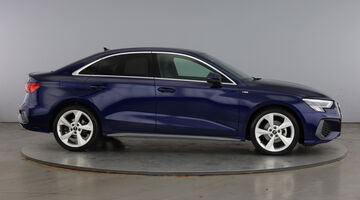 2022 Audi TFSI 35 S line S Tronic Euro 6 4-door (Blue) - Image: 4