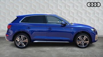2022 Audi 2.0 TFSI 45 S line S Tronic quattro Euro 6 5-door (Blue) - Image: 4