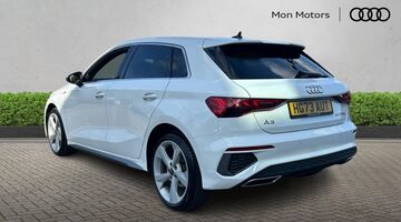 2023 Audi TFSIe 40 S line Sportback S Tronic Euro 6 5-door 13kWh (White) - Image: 3