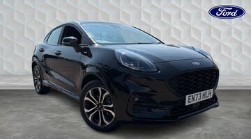 2023 Ford 1.0T EcoBoost MHEV ST-Line DCT Euro 6 5-door (Black) - Image: 1