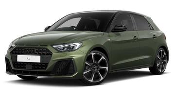 2026 Audi 1.0 TFSI 30 Black Edition Sportback S Tronic Euro 6 5-door (Green) - Image: 1