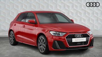 2026 Audi 1.0 TFSI 25 S line Sportback S Tronic Euro 6 5-door (Red) - Image: 1