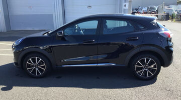 2022 Ford 1.0T EcoBoost MHEV Titanium Euro 6 5-door (Black) - Image: 36