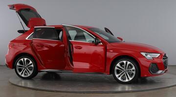 2026 Audi Sportback S line TFSI e 204 PS S tronic (Red) - Image: 10