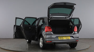 2017 Volkswagen TSI Match Edition Euro 6 5-door (Grey) - Image: 12