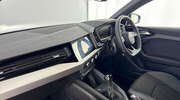 2026 Audi 1.0 TFSI 25 Black Edition Sportback S Tronic Euro 6 5-door (Blue) - Image: 2