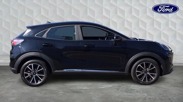 2022 Ford 1.0T EcoBoost MHEV Titanium Euro 6 5-door (Black) - Image: 4