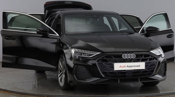 2026 Audi TFSI 30 S line S Tronic Euro 6 4-door (Black) - Image: 9