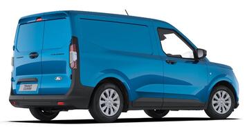 2026 Ford EcoBlue Trend SWB Euro 6 5-door (Blue) - Image: 3