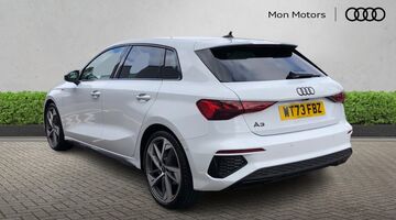 2023 Audi TFSI 35 Black Edition Sportback S Tronic Euro 6 5-door (White) - Image: 3
