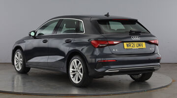 2021 Audi 2.0 TDI 35 Sport Sportback S Tronic Euro 6 5-door (Grey) - Image: 3