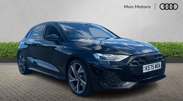 2025 Audi TFSI Black Edition Sportback S Tronic Euro 6 5-door (Black) - Image: 1