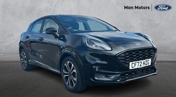 2022 Ford 1.0T EcoBoost MHEV ST-Line Euro 6 5-door (Black) - Image: 1
