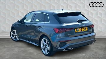 2024 Audi 1.0 TFSI 30 S line Sportback S Tronic Euro 6 5-door (Grey) - Image: 3