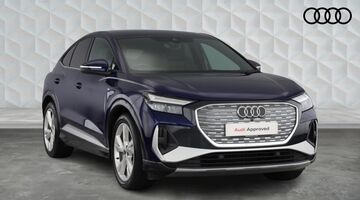 2025 Audi 40 S line Sportback Auto 5-door 63kWh (Blue) - Image: 1