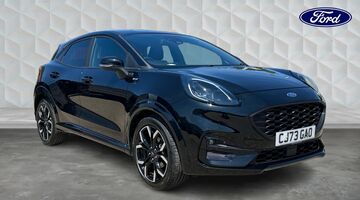 2024 Ford 1.0T EcoBoost MHEV ST-Line X Euro 6 5-door (Black) - Image: 1