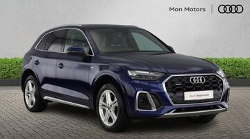 2023 Audi 2.0 TDI 40 S line S Tronic quattro Euro 6 5-door (Blue) - Image: 1