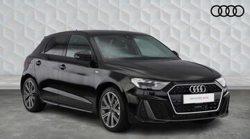 2026 Audi 1.0 TFSI 30 S line Sportback S Tronic Euro 6 5-door (Black) - Image: 1