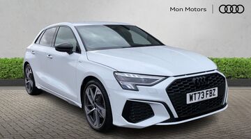 2023 Audi TFSI 35 Black Edition Sportback S Tronic Euro 6 5-door (White) - Image: 1