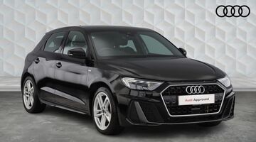 2023 Audi 1.0 TFSI 30 S line Sportback S Tronic Euro 6 5-door (Black) - Image: 1