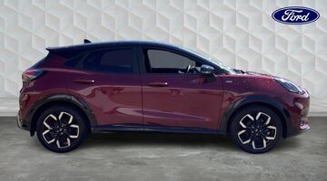 2023 Ford 1.0T EcoBoost MHEV Vivid Ruby Edition Euro 6 5-door (Red) - Image: 4