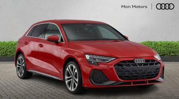 2026 Audi TFSIe S line Sportback S Tronic Euro 6 5-door 17.9kWh (Red) - Image: 1