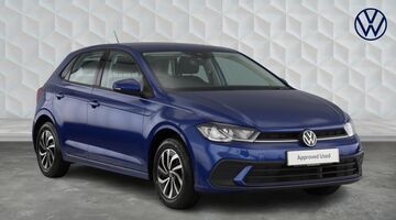 2023 Volkswagen 1.0 TSI Life Euro 6 5-door (Blue) - Image: 1